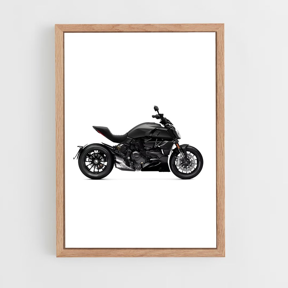 Poster Diavel Noir – affiche Ducati (vue 4)